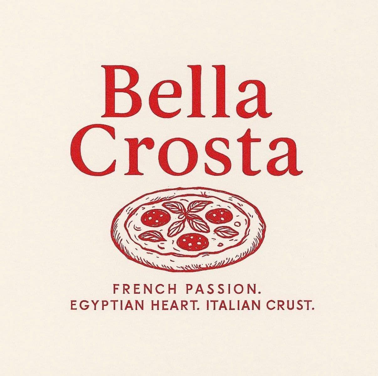 bella crosta Logo logo